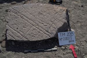 Piedra: 185, Cara decorada: I