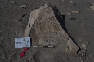 Piedra: 243, Cara decorada: I