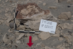 Piedra: 261, Cara decorada: I