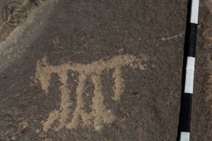 Piedra: 586, Cara decorada: II
