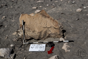 Piedra: 1119, Cara decorada: I